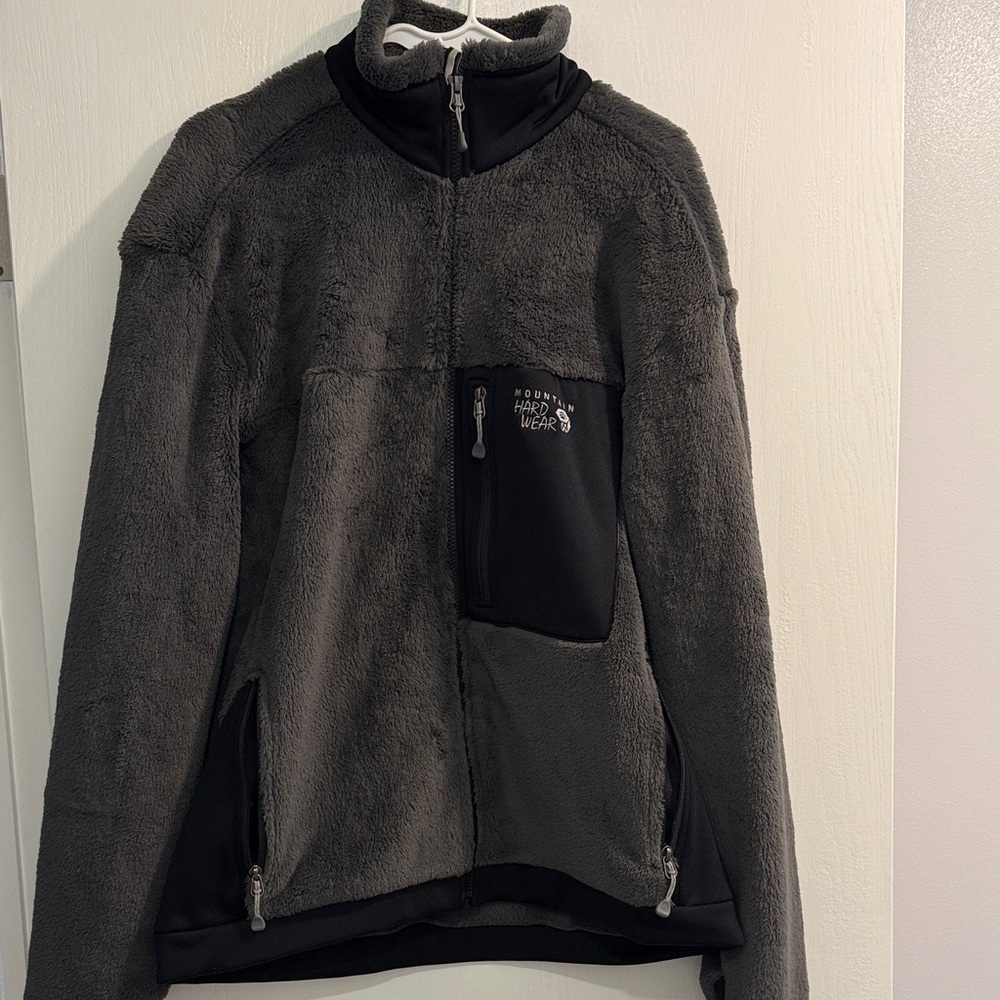 Mountain Hardwear Charcoal Fleece Jacket
